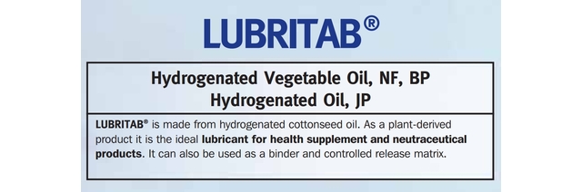 LUBRITAB - Lubricants